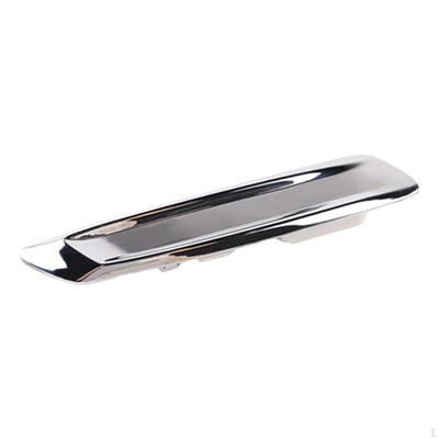 Moldura de ajuste de guardabarros delantero de color cromado, reemplazo de moldura de coche para F10 F11