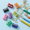 5/10/20pcs Pencil Sharpeners Colorful Mini Handheld Pencil Sharpener Small Manual Pencil Sharpeners for School Classroom JXB