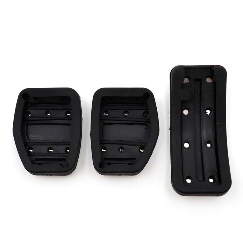 Non-Slip Pedal Covers for Peugeot 2008 - Throttle, Brake, and Rest Area