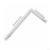 Right Angles Ruler Thickened Carpentry Square Steel for Woodworkers, Carpenters,