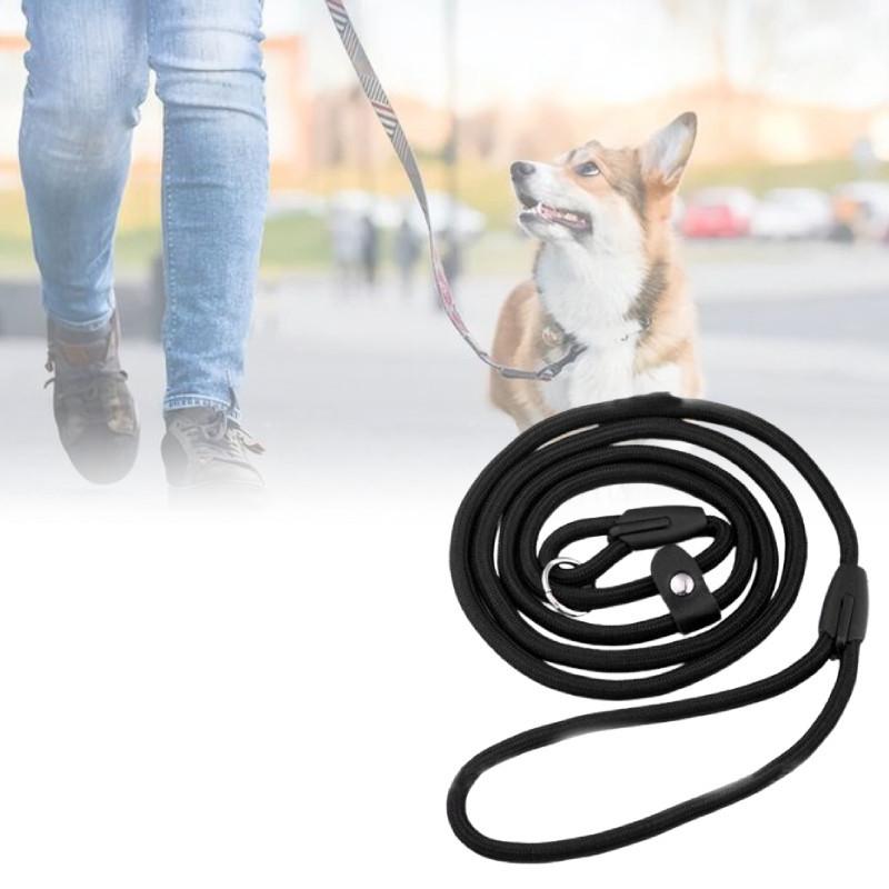 Durable Nylon Pet Leash No Collar Needed Adjustable Length 130cm For Dogs