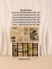 36rolls/Box Vintage Washi Tape Set Masking Tape Paper Gift Decoration Back-To-School Gifts For Friends Stationery Washi Tape
