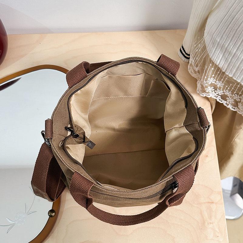 Vintage Shoulder Bag Women's Canvas Tote Bag