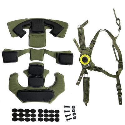 Sistema de Suspensión de Casco Táctico Airsoft Paintball Almohadillas Protectoras Almohadilla de Espuma Viscoelástica Gen1 para Casco Wendy Fast MICH ACH
