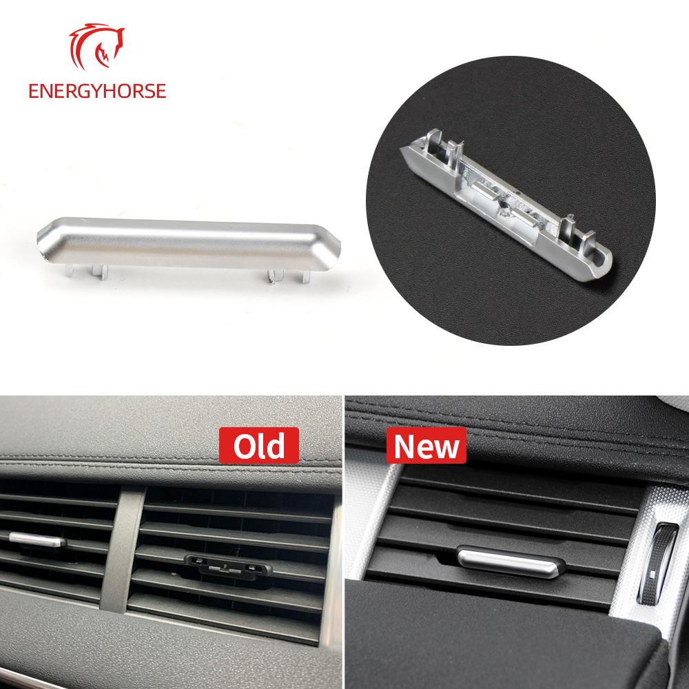 Chromplatte Klimaanlage Vent Toggle Stück Outlet Karte Pad Clip Windrichtungseinstellung Plektrum für Range Rover