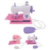 Children Sewing Machine Toy DIY Electric USB Rechargeable Sewing Machine Toy Set for Children