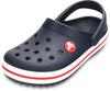 Сандалі Crocs Crocband Clog для малюків см Темно-синій/Червоний 15.5