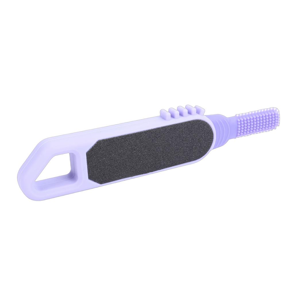 3 in 1 Foot File Toe Cleaner Foot Scrubber Heel Scraper Callus Remover for Wet Dry Dead Skin Removal Exfoliating