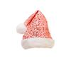 Delicate Sequin Christmas Caps Festive Party Accessories For Adults Comfortable Xmas Hats Trim For Holiday Celebrations Gatherings