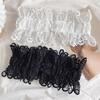 Vintage Lace Wide Waist Belt For Women Elastic Buckle Cinch Belt For Dress Blouse Elegant Female Waist Styling Decor Accessory