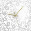 Religious Non Ticking Wall Clock, Art Hanging Clocks, Nursery Ramadan Mosque Decoration 30x30cm