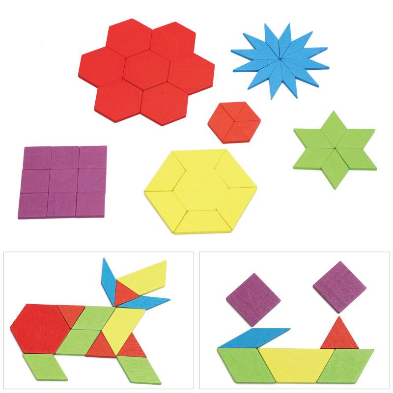 130 STÜCKE Kinderspiele Lernpuzzle Holzspielzeug für Jungen Mädchen