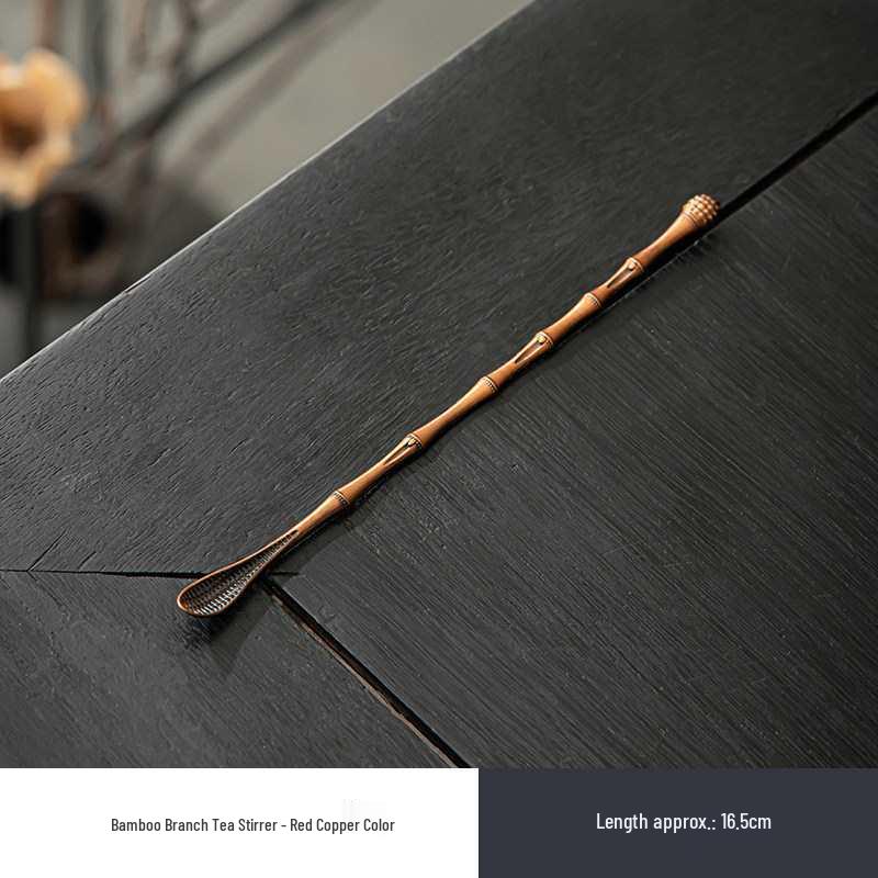 Japanese Tin Tea & Coffee Scoop - Long Handle Stirrer & Dual-Use Incense Burner Tool