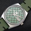 REFURBISHED SEIKO 5 AUTOMATIC MENS WATCH JAPAN MADE GREEN DIAL CUSTOM A440057-2 QV90-a440057