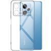 Case and Neck Strap for Xiaomi REDMI NOTE 12 PRO PLUS 5G - Transparent Soft TPU Black Adjustable Cord Phonillico®