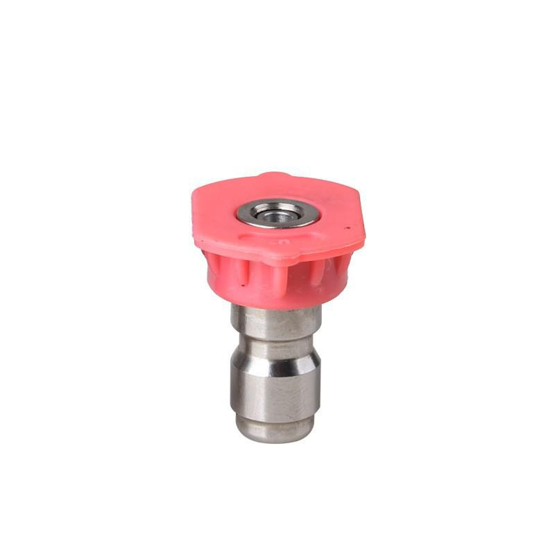 Stainless Steel High-Pressure Water Gun with 1/4" Quick Connect Nozzles, Five-Color Series