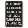 Vintage Metal Poster 2 Pcs Sarcastic Quote Wall Art Home Bar Garage Decor