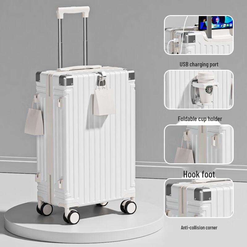 KarLot Men s Durable Hardside Luggage 28 Inch