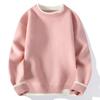 Autumn and Winter Men's Sweater Fashionable Simple Fake Two-piece Pullover Long-sleeved Top