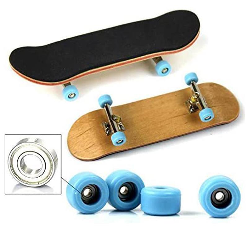 Maple Professional Finger Skateboard Wooden Fingerboard Wheels With Bearings Novelty Gifts Adults Children Cool Stuff Fun Toys