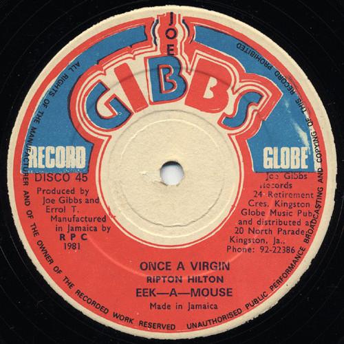 

12inch Record EEK-A-MOUSE / JOE GIBBS & THE PROFE - Once A Virgin / Modelling Queen GB4268 Joe Gibbs Recor 1981 Jamaica Reggae, Ska & Dub Used