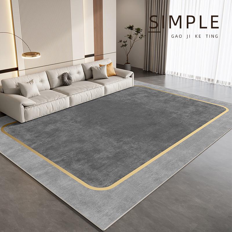 Stain-Resistant, Easy-Clean, Non-Slip Luxury Bedside Rug for Living Rooms & Bedrooms.