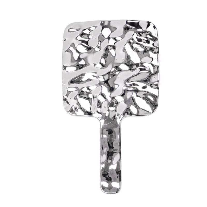 Internet Celebrity Fancy Hand-Held Cosmetic Mirror For Home Retro Ins Goggles Children Portable Portable Hand-Held Beauty Mirror