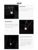 S925 Sterling Silver Moissanite Pendant: 2 Carat Diamond Clavicle Chain - Trendy Luxury Round Bag Design for Women