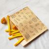 Oil-Proof Kraft Paper Snack Bag for Takeaway BBQ, Sesame Cakes, Pancakes, and Roujiamo