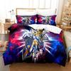 New Personality 3D Printed Anime Blazblue Bedding Set Cartoons three-piece set Adult Kid Bedroom Duvet cover Sets Home Textiles