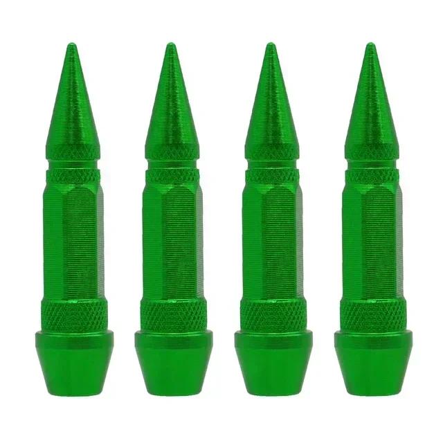 1set/4pcs Tire Wheel Valve Caps, Universal Fits For Car Motorcycle Bike Wheel Tires Valves Tyre Stem Cap Air Cap Airtight Cover