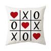 Valentine's Day Pillow New Sofa Cushion Bedside Backrest Plush Pillow Cover Shopee