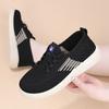Shoes summer new single shoes flying woven breathable lightweight comfortable casual shoes