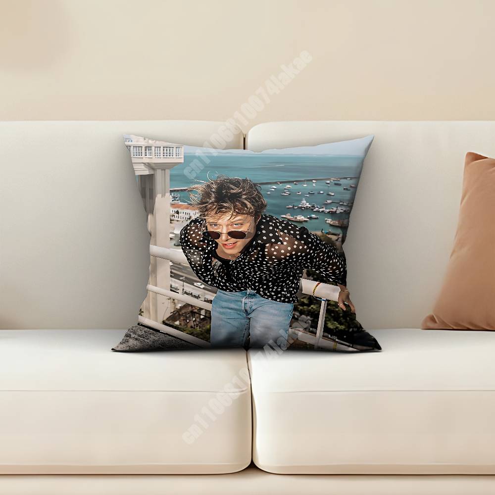 RRudy JJ Maybank PPankow Never Change Kissenbezug Sofa Couch Kissenhülle Kreativer Arbeitsplatz Akzent Heimdekoration