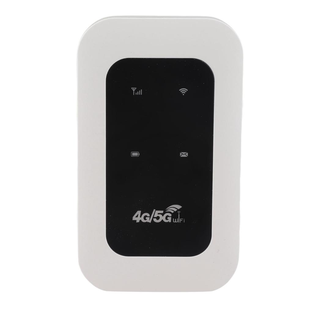 Portable 4G WiFi Hotspot 300Mbps Plug and Play Support 10 Devices Travel Mobile Hotspot with SIM Card Slot for