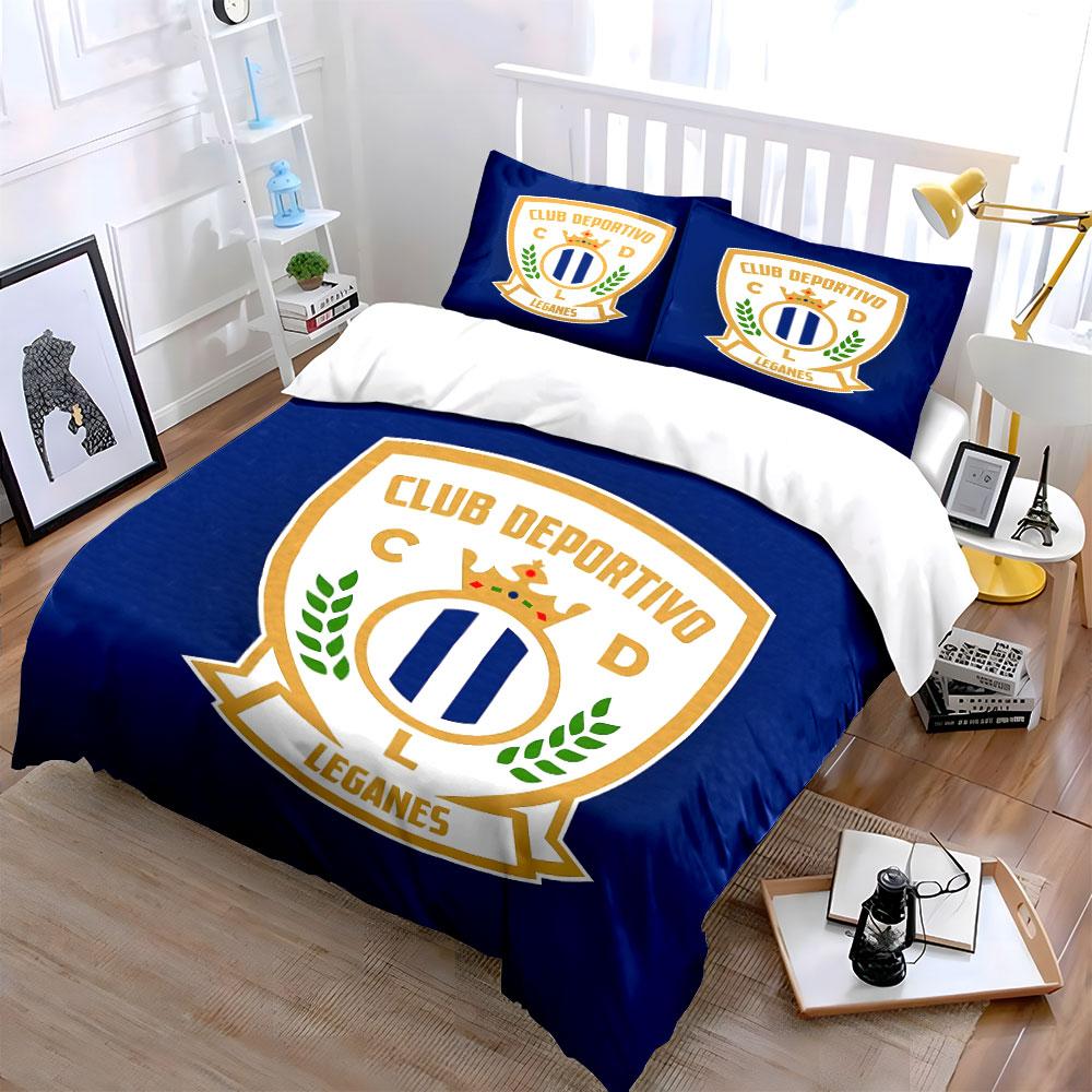 "Club Deportivo Leganes Bedding" Bedding Duvet Cover Set Duvet Cover Pillowcases  (1 * Duvet Cover 2 * Pillowcases, Without Duvet Insert)