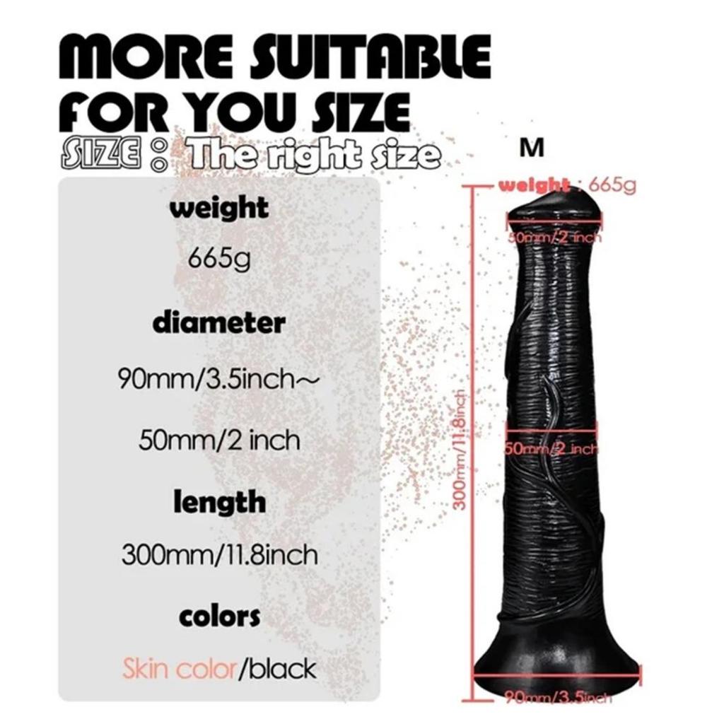 Super Large Realistic Horse Monster Dildo Big Long Dildos with Strong Suction Cup PVC Huge Adult Sex Toys for Men Women Anal Vaginal Masturbation