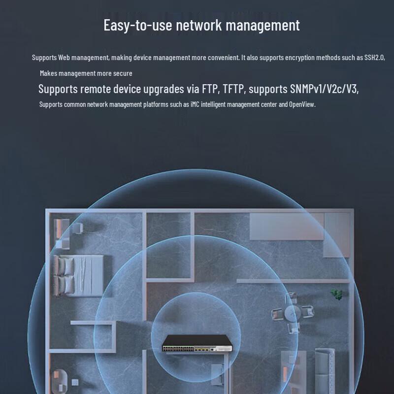 H3C US1750-28P-HPWR PoE Access Switch