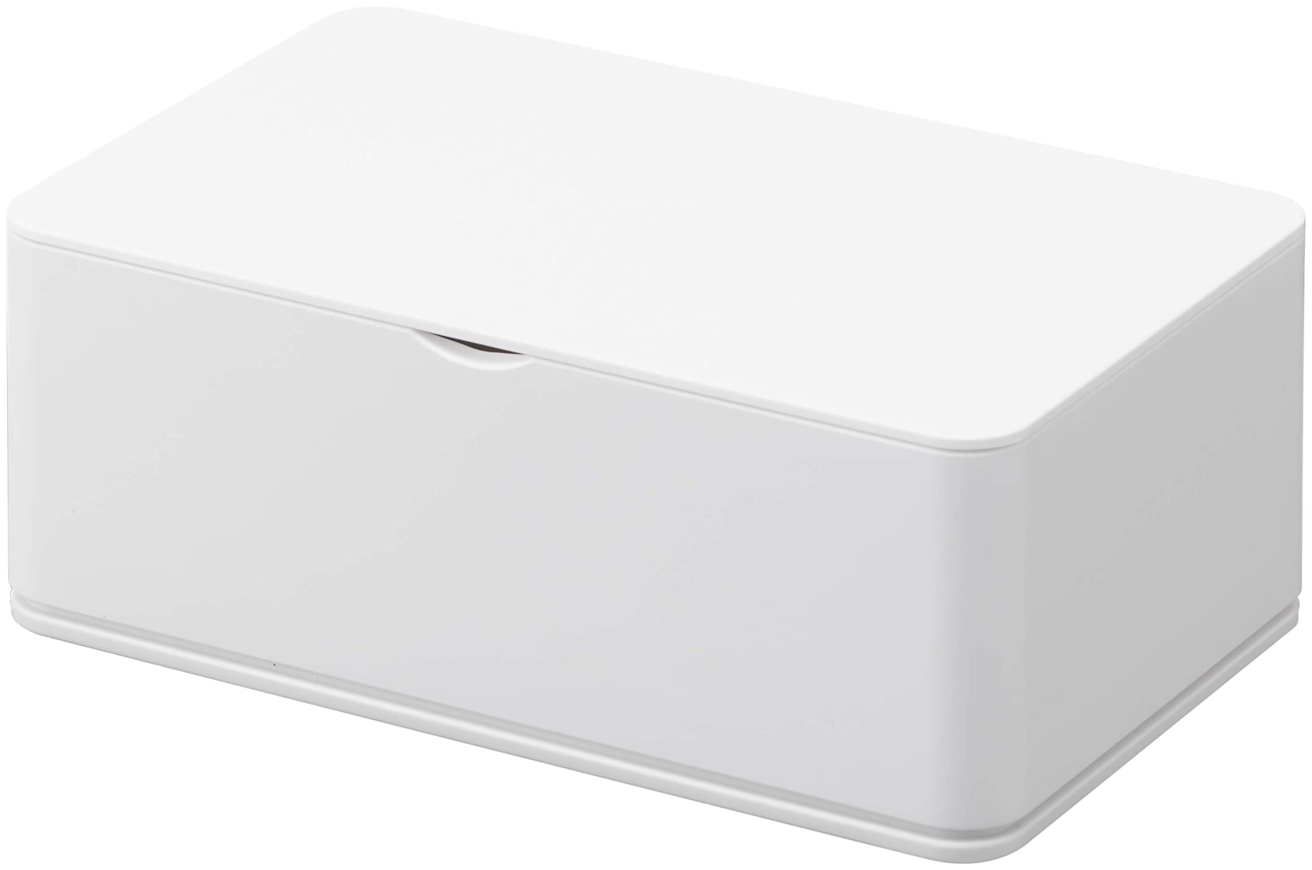 

Yamazaki Smart Влажные салфетки W16 x Г10 x с бумажным футляром 5578, Белый, Прибл.. H6см, Стопор, белый