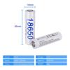 PALO 18650 Battery 3.7v 3200mah Li-ion Rechargeable Battery with Led Smart Charger for 3.7v Li Ion Battery