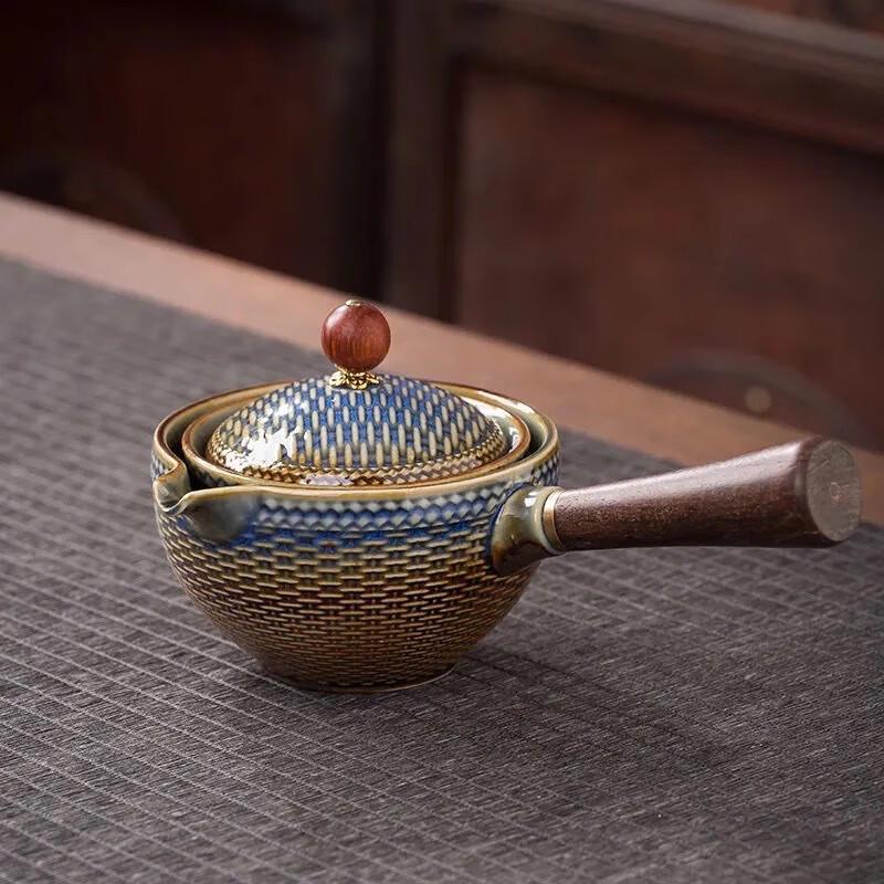 Chinese Ceramic Teapot with Filter