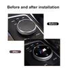 Car Center Console Multimedia Button Cover For BMW E36 E60 E64 E85 F07 F10 F30 F32 F36 F82 F83 Auto Styling Interior AC6