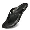 Fashion New Arrival Men's Leather Sandals Leisure Walk Slippers Comfortable Male Summer Flip-flops Non-Slip Sole Beach Men Walking Flats