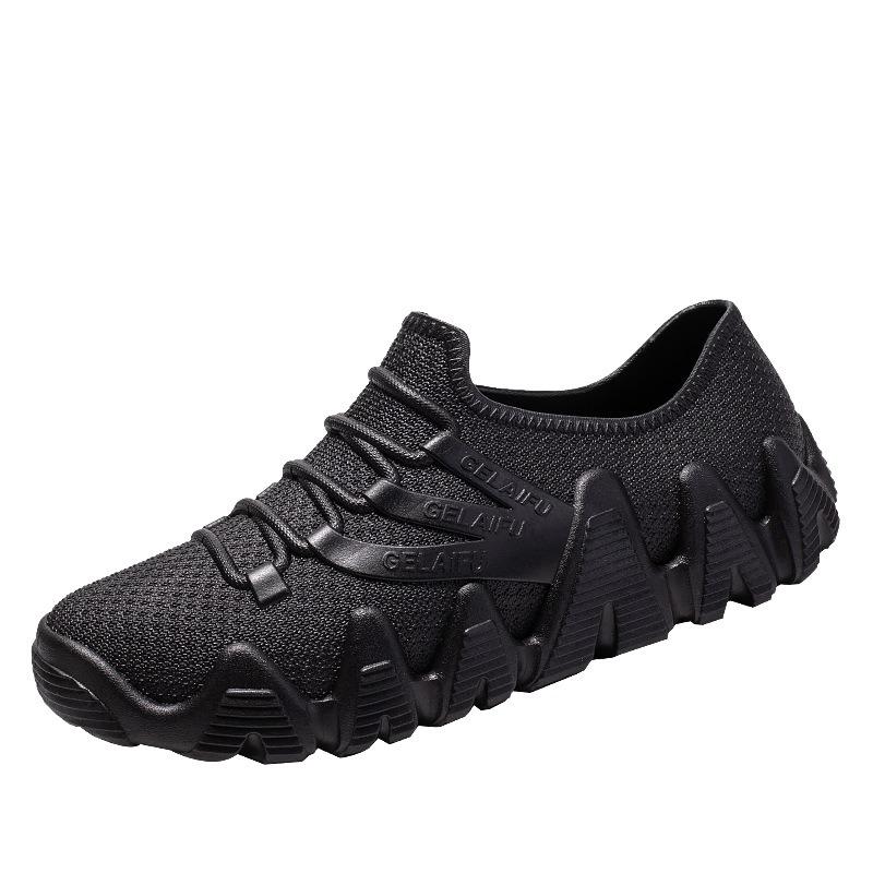 Low-top rain shoes men's waterproof shoes short fashion rain boots four-season non-slip kitchen rubber shoes work shoes