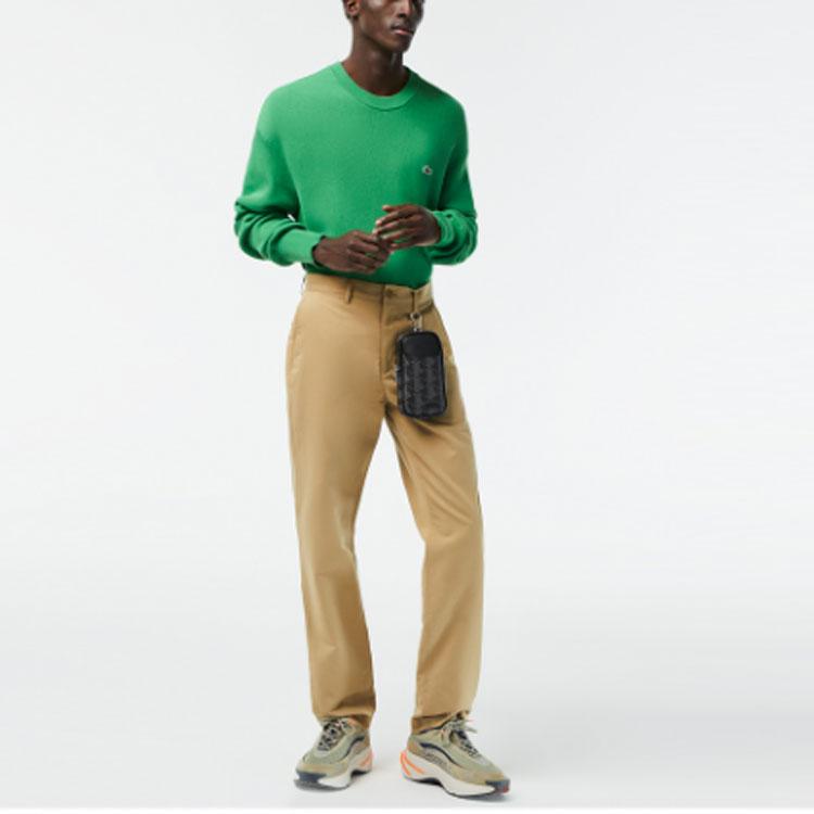 LACOSTE Casual Pants Men's Moderate Straight Fit Pants HH8448