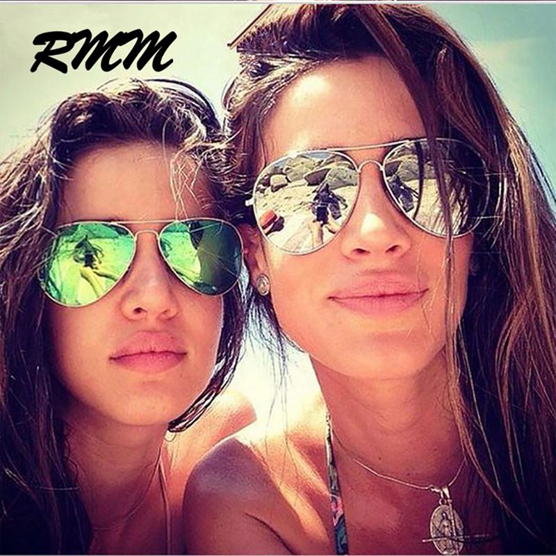4 Pcs/set Unisex Rmm Brand Pilot Sunglasses Designer Men Women Vintage Outdoor Driving Sun Glasses for Female Male