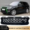 Compatible Black Front Bumper Grille LR054767 for Land Rover Range Rover Sport 2014