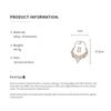 Luxury Sparkling Bride Necklace Waterdrop Crystal Tassel Earrings Rhinestones Pendant for Wedding Banquet