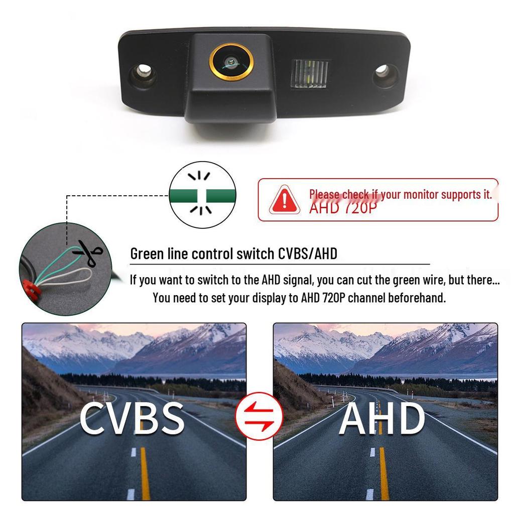 Kia K3/Sorento/Forte/Traka AHD Integrated Reversing Camera