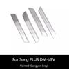 For BYD Song Plus Seal U Sealion 6 DMI EV Paint Finish Door Anti Collision Strip Anti Scratch Protective Stickers Car Accessorie